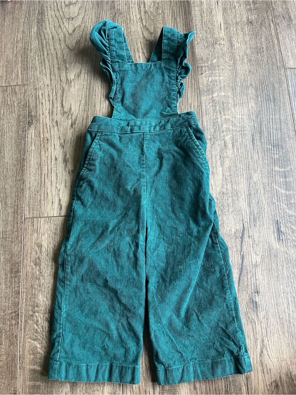 Teal Hanna Andersson Corduroy Overalls